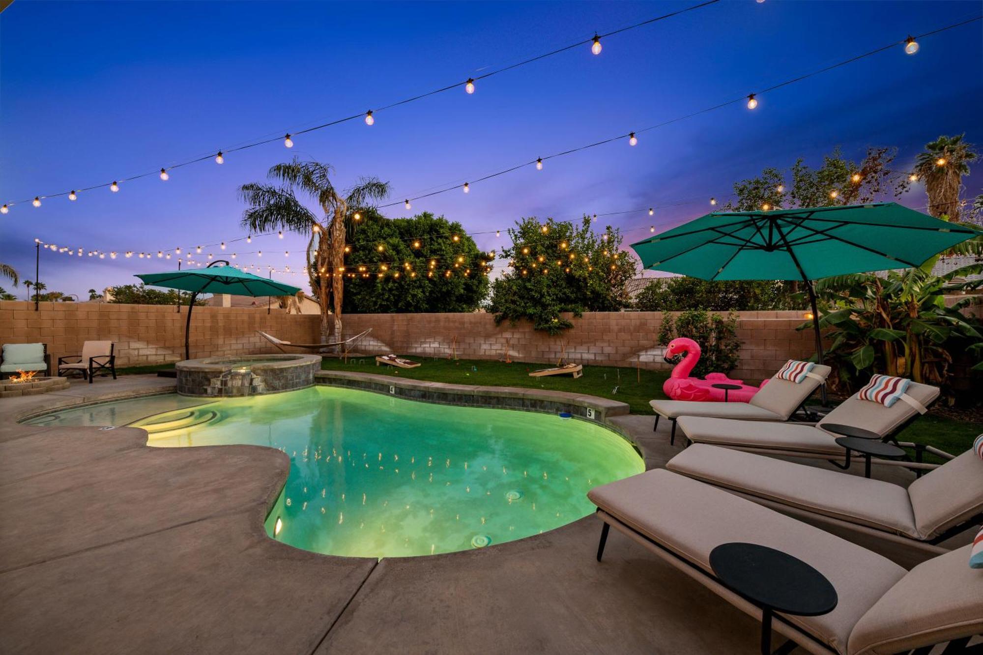 Casa Desert Muse With Heated Pool Spa Firepit Mini Golf And Games Villa Indio Exterior photo